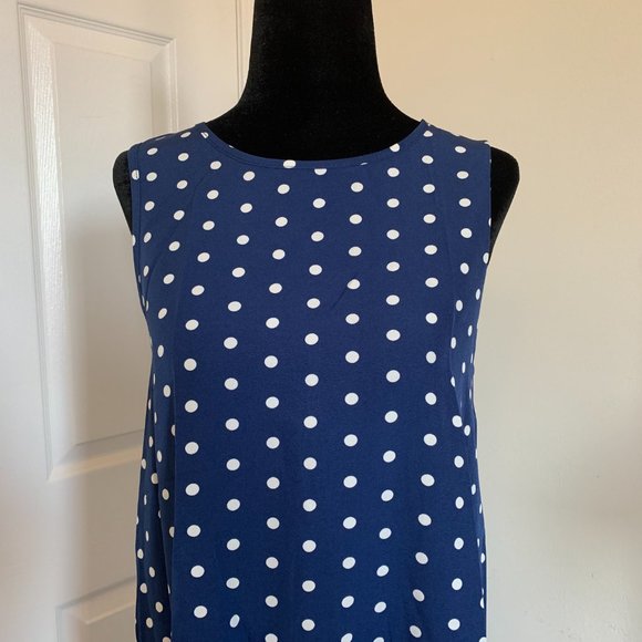 Polka Dot Ruffle Hem Dress - Picture 6 of 7